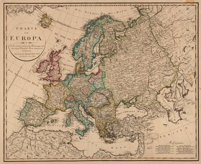 La carte a été publiée à Nuremberg, chez Christoph Fembo (1823) et montre l